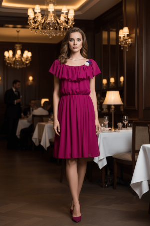 Rochie eleganta Luminita [0]