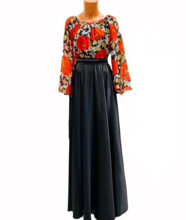 Елегантни рокли - Rochie eleganta lunga Bellisima 3