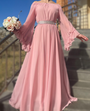 Елегантни рокли - Rochie eleganta lunga Gratiela