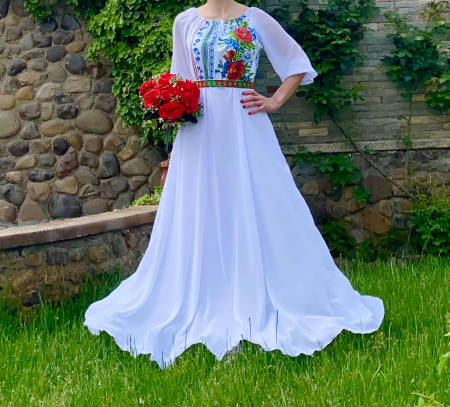 Елегантни рокли - Rochie eleganta lunga Martha 2