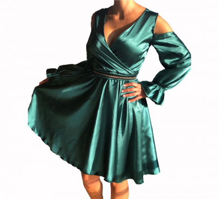 Елегантни рокли - Rochie eleganta scurta Mada 3