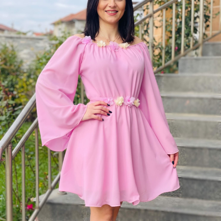 Rochii Elegante - Rochie eleganta din voal Mioara 24