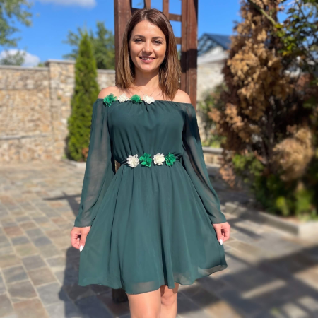 Rochii Elegante - Rochie eleganta din voal Mioara 24