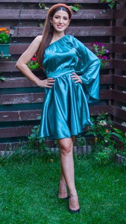 Елегантни рокли - Rochie Greek style Electra