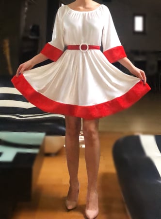 Елегантни рокли - Rochie Eleganta Santa 2