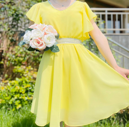Rochie Eleganta Scurta din voal Victorita [1]