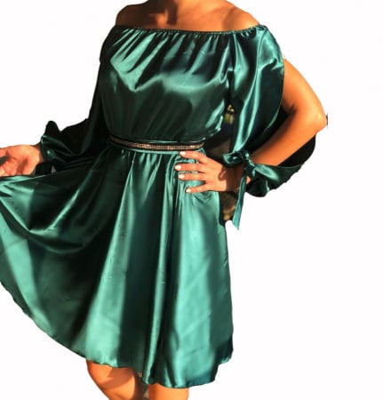 Елегантни рокли - Rochie eleganta scurta Mada 4