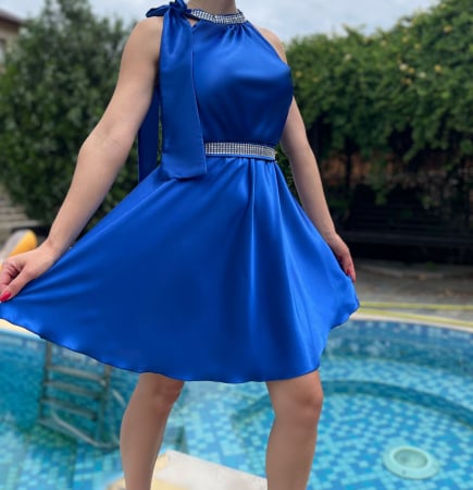 Елегантни рокли - Rochie eleganta scurta Mada 5