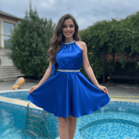 Rochii Elegante - Rochie eleganta scurta Mada 5