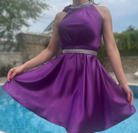 Елегантни рокли - Rochie eleganta scurta Mada 5