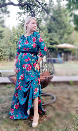 Елегантни рокли - Rochie Gipsy Lunga