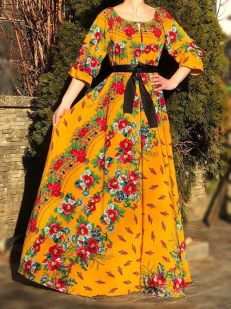 Елегантни рокли - Rochie Gipsy Lunga