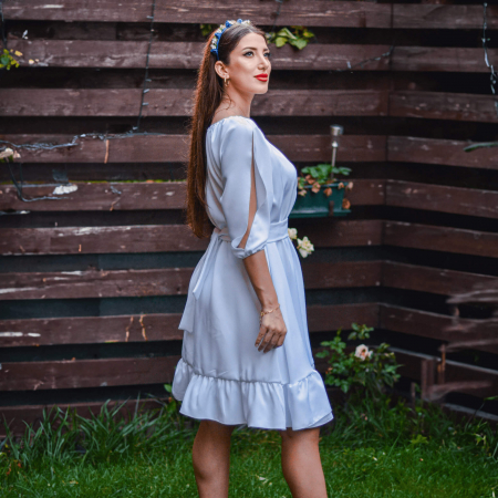 Rochie Babydoll White Mariah [1]