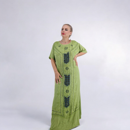 Rochii traditionale - Rochie Lunga Brodata Miuta 84