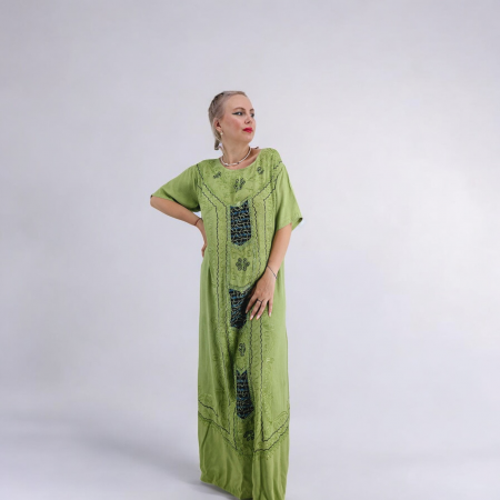 Rochie Lunga Brodata Miuta 84 [1]