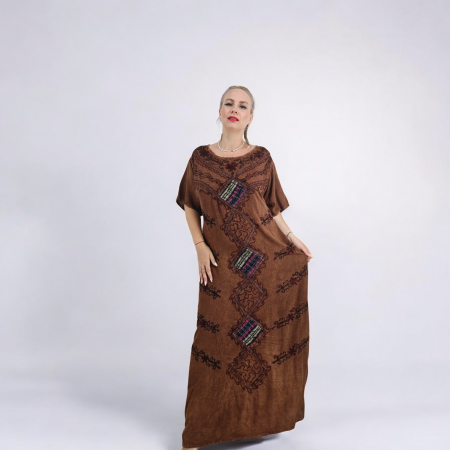 Rochie Lunga Brodata Miuta 91 [1]