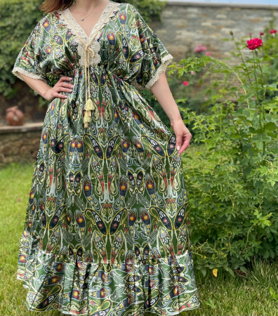 Rochie lunga satinata Sephora 2 ( diferite culori ) [2]