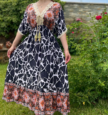 Rochie lunga satinata Sephora 2 ( diferite culori ) [3]