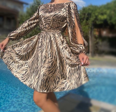 Rochie scurta animal print - Bella 26 [1]