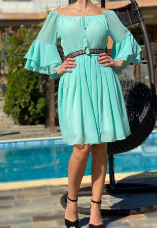 Елегантни рокли - Rochie Traditionala Aglaia