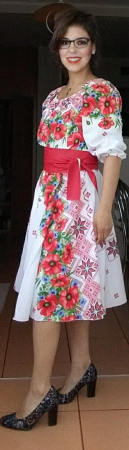 Rochie Traditionala stilizata cu maci [4]
