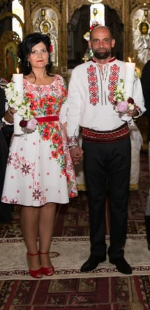 Rochie Traditionala stilizata cu maci [1]