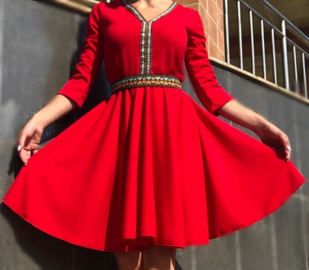 Rochii Elegante - Rochie Traditionala Gabriela