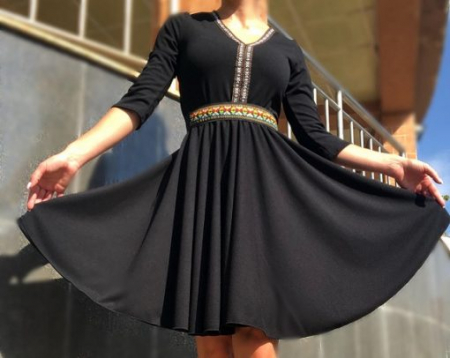 Елегантни рокли - Rochie Traditionala Gabriela