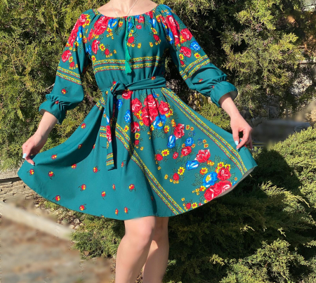 Стилна рокля с уникален дизайн Sanziana 3 [1]