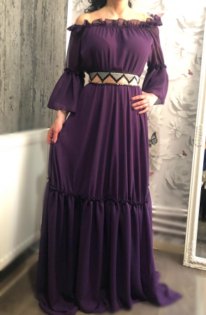 Rochii Elegante - Rochie stilizata lunga Madalina