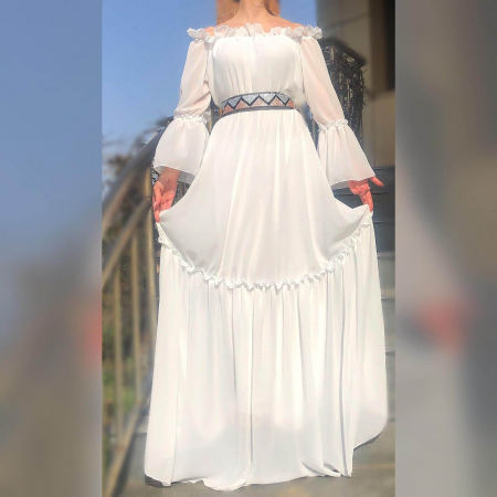 Rochii Elegante - Rochie stilizata lunga Madalina