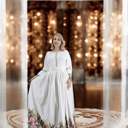 Елегантни рокли - Rochie Stilizata Traditional - Ileana Cosanzeana