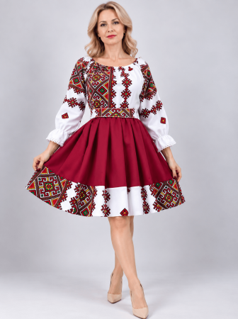 Елегантни рокли - Rochie stilizata Traditionala Laura 3
