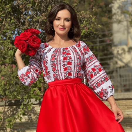 Жени - Rochie stilizataTraditionala Elena