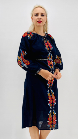 Рокли с бродерия - Rochie Traditionala Giorgia