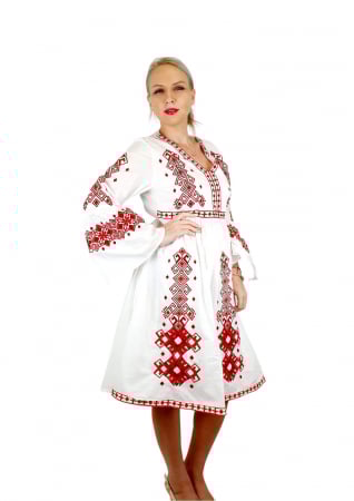 Рокли с бродерия - Rochie traditionala Anabela 19