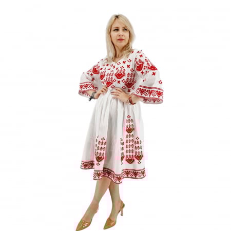 Рокли с бродерия - Rochie Traditionala Anabela 31