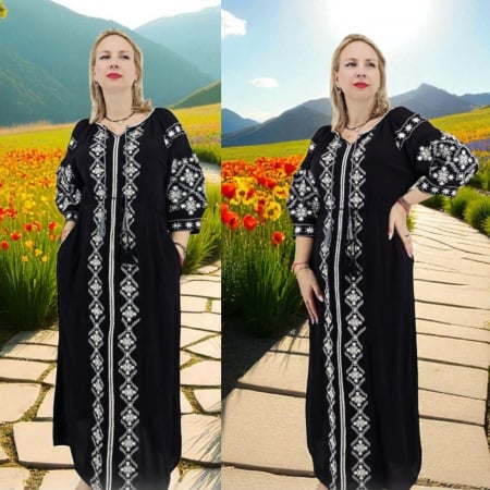 Rochii traditionale - Rochie tradițională Anca