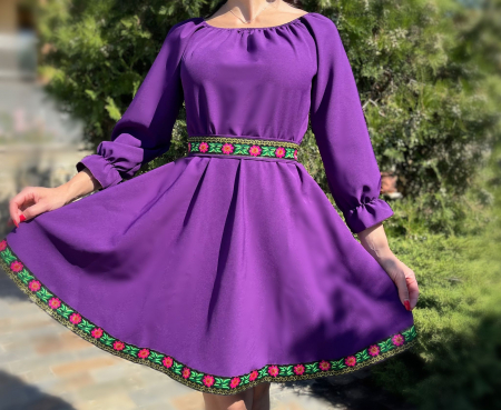 Елегантни рокли - Rochie Traditionala Andreea