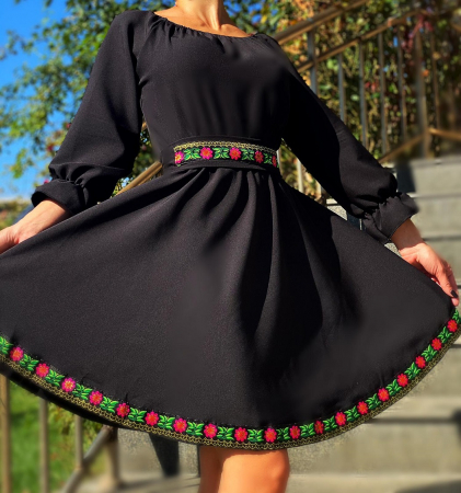 Елегантни рокли - Rochie Traditionala Andreea