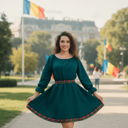 Rochii Elegante - Rochie Traditionala Andreea 3
