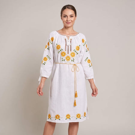 Рокли с бродерия - Rochie Traditionala Anne 10