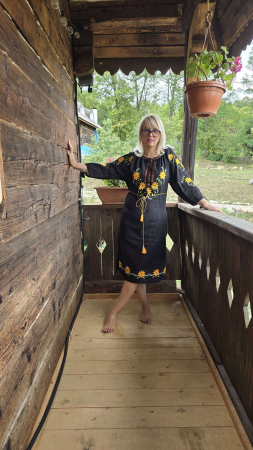 Рокли с бродерия - Rochie Traditionala Anne 7