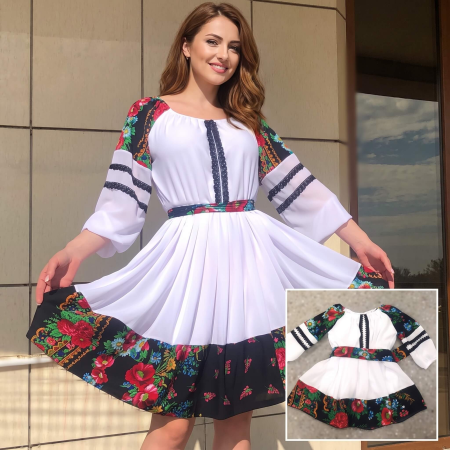 Елегантни рокли - Rochie Traditionala Antonia 2