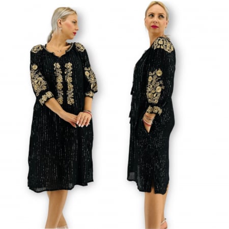 Рокли с бродерия - Rochie Traditionala Craita 3