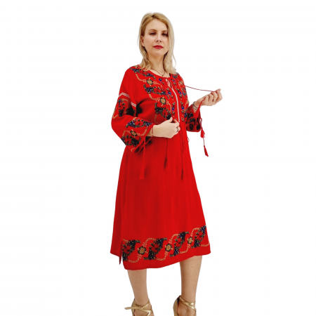 Rochie Traditionala cu broderie Lidia 3 [3]