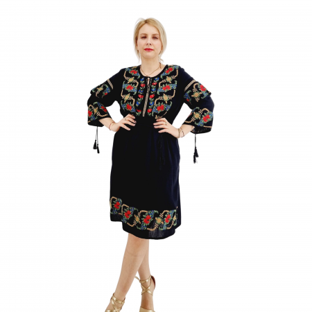 Rochie Traditionala cu broderie Lidia 4 [5]