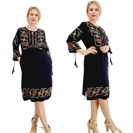 Rochie Traditionala cu broderie Lidia 4 [6]