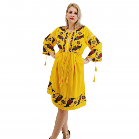 Rochii traditionale - Rochie Traditionala cu broderie Lidia 2