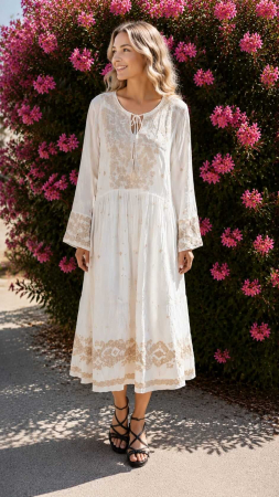Rochie Traditionala cu broderie Melania 5 [1]